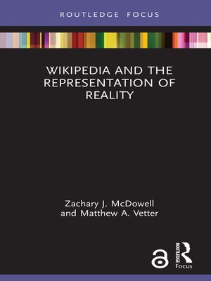 cover image of Wikipedia and the Representation of Reality